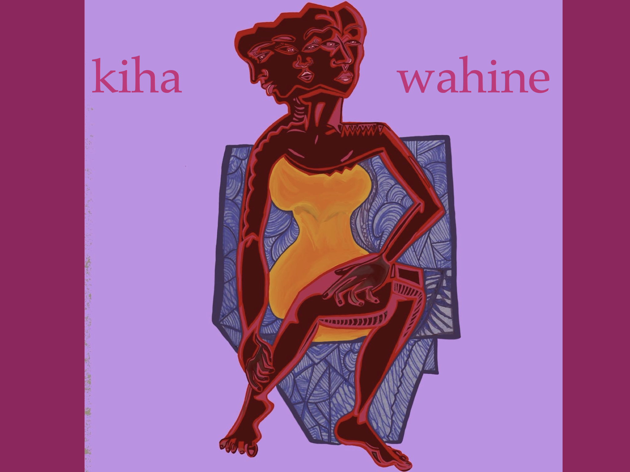 Kiha Wahine Illustrated Book Cover